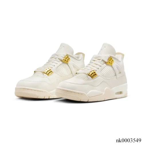 AJ 4 Sail Metallic Gold Shoes Sneakers - nk0003549 - Image 3