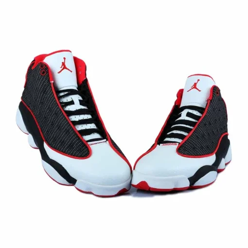 AJ 13 White Black Red Mesh Shoes Sneakers - nk0003595 - Image 7
