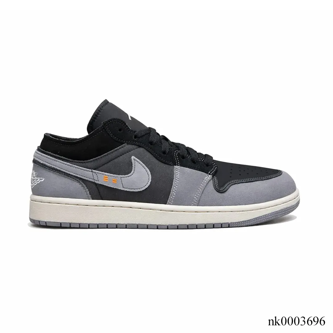 AJ 1 Low Craft Inside Out Black Shoes Sneakers - nk0003696