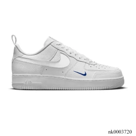 AF 1 Low White Grey Blue Shoes Sneakers - nk0003720