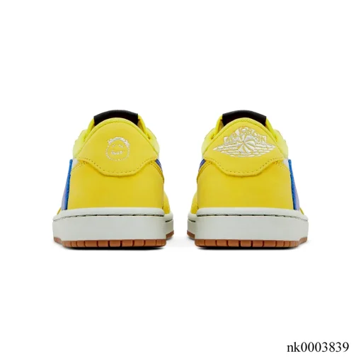 Travis Scott x AJ 1 Low OG Canary/Elkins Shoes Sneakers - nk0003839 - Image 4