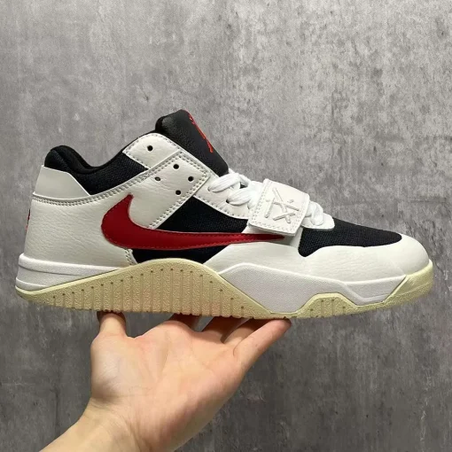 Travis Scott x Jumpman Jack University Red Shoes Sneakers - nk0003879 - Image 5