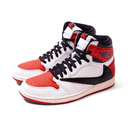 Fragment x Travis Scott x AJ 1 High Chicago Shoes Sneakers - nk0003884 - Image 3