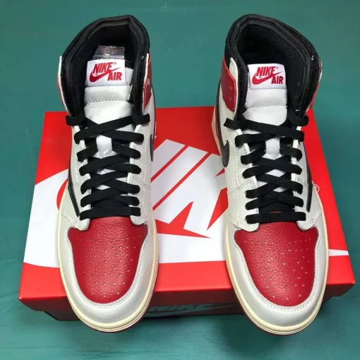 Fragment x Travis Scott x AJ 1 High Chicago Shoes Sneakers - nk0003884 - Image 9