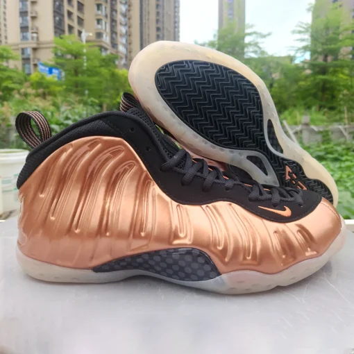 Air Foamposite One Metallic Copper Shoes Sneakers – nk0003889 - Image 10