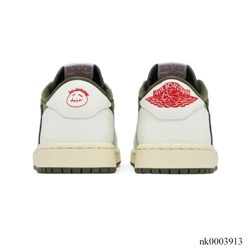 Travis Scott x AJ 1 Low Medium Olive Shoes Sneakers – nk0003913 - Image 4