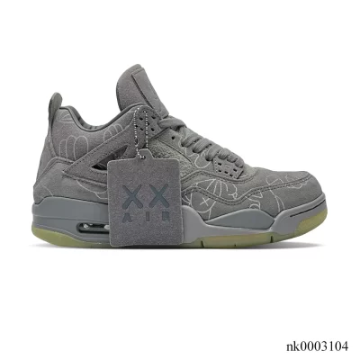 KAWS x AJ 4 Cool Grey Shoes Sneakers – nk0003104
