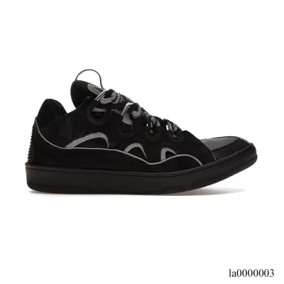 Lanvin Curb Sneaker Black Grey Shoes Sneakers -  la0000003