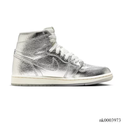 AJ 1 Retro High Chrome Shoes Sneakers - nk0003973