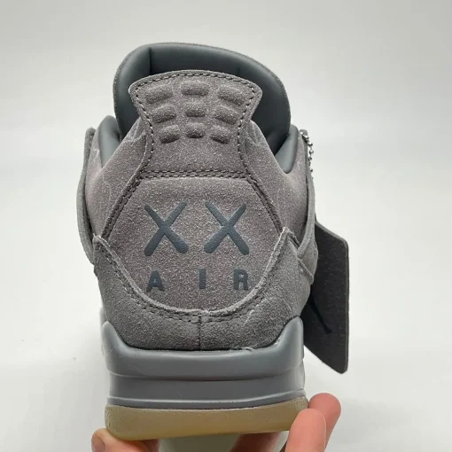 KAWS x AJ 4 Cool Grey Shoes Sneakers – nk0003104 - Image 5