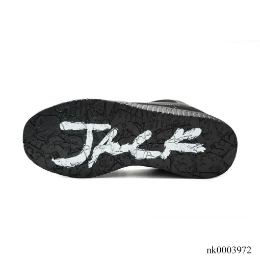 Travis Scott x Jumpman Jack All Black Shoes Sneakers - nk0003972 - Image 4