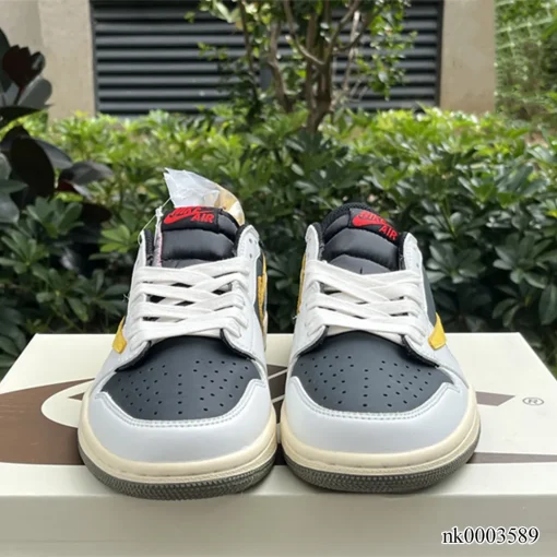 AJ 1 Low x Travis Scott Black & Yellow Shoes Sneakers - nk0003589 - Image 4