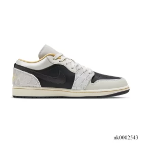 AJ 1 Low Beaded Swoosh Shoes Sneakers - nk0002543