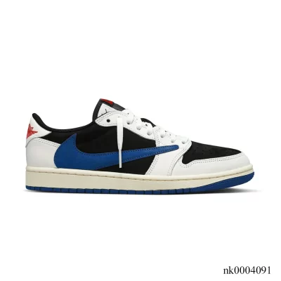 Travis Scott x AJ 1 Low Light Navy Shoes Sneakers - nk0004091