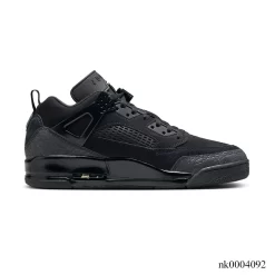 AJ Spizike Low Black Cat Shoes Sneakers - nk0004092