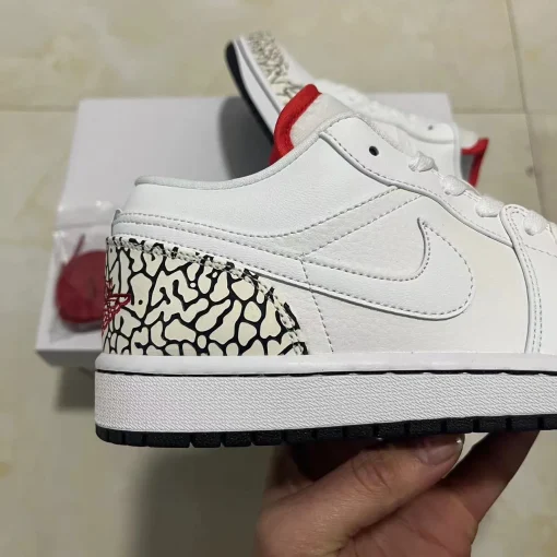 AJ 1 Phat Low Cement Grey Shoes Sneakers - nk0003694 - Image 7