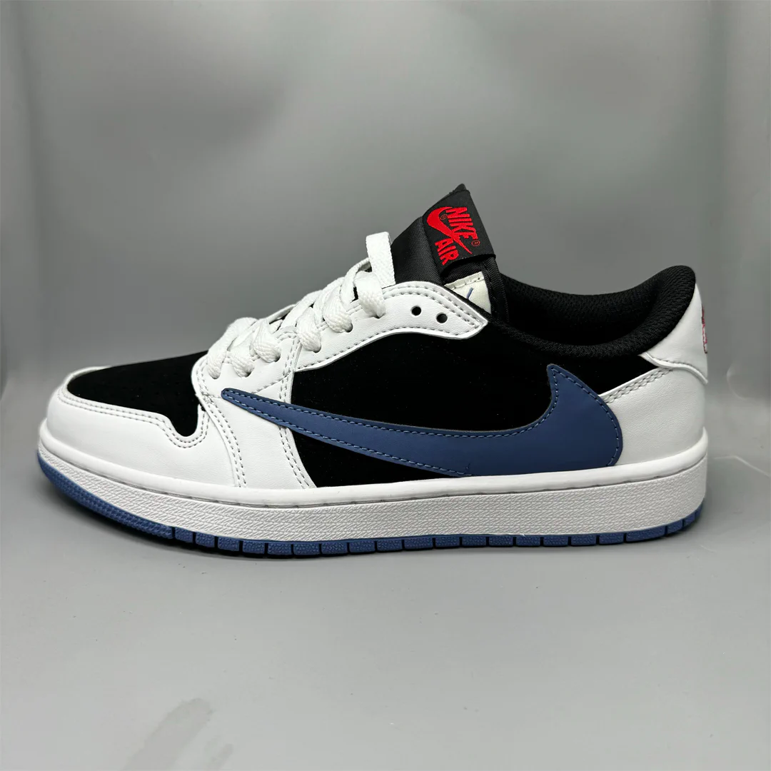 Travis Scott x AJ 1 Low Light Navy Shoes Sneakers - nk0004091 - Image 7