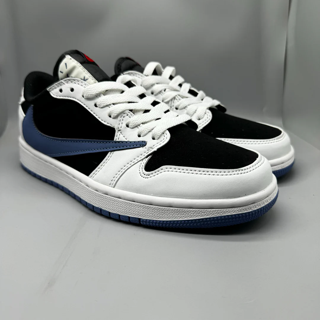 Travis Scott x AJ 1 Low Light Navy Shoes Sneakers - nk0004091 - Image 3