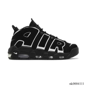 Air More Uptempo Black White Shoes Sneakers – nk0004111
