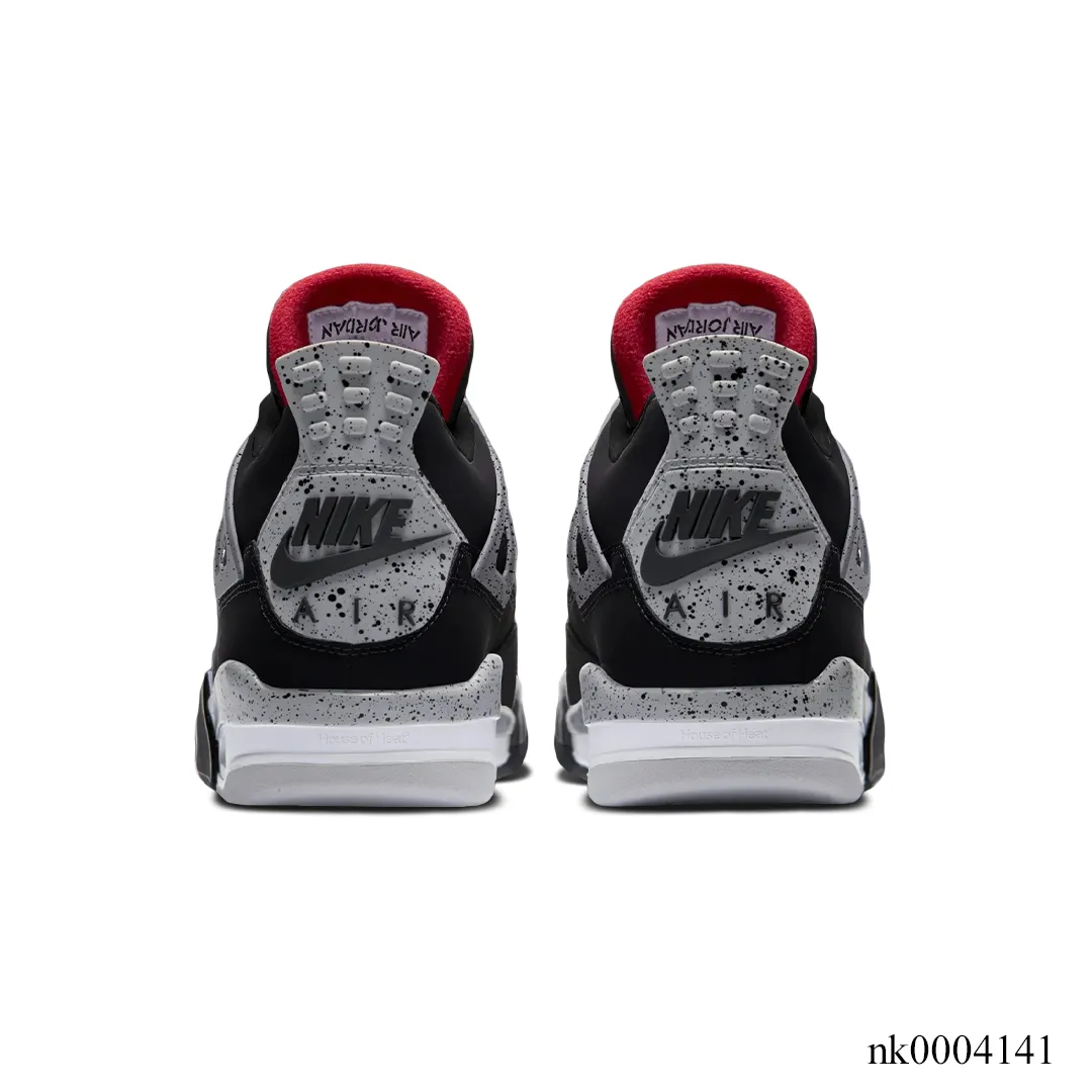 AJ 4 Black Cement Shoes Sneakers – nk0004141