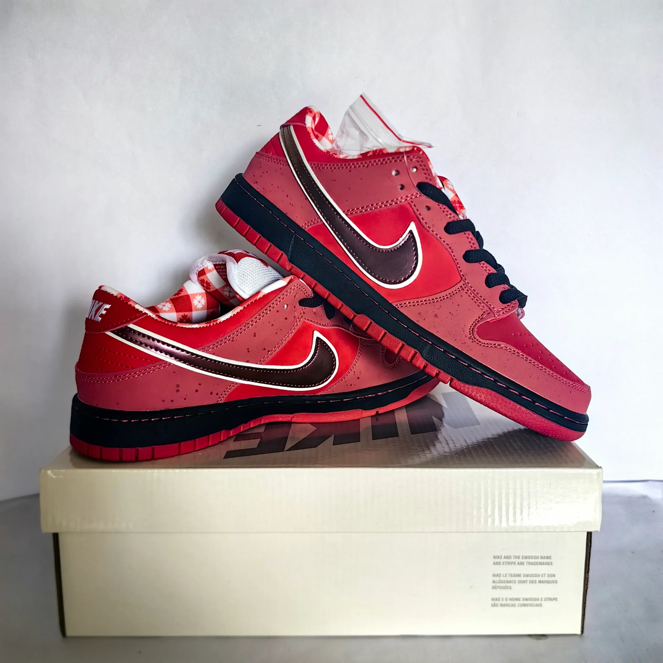 SB Dunk Low Concepts Red Lobster Shoes Sneakers - nk0002525 - Image 7
