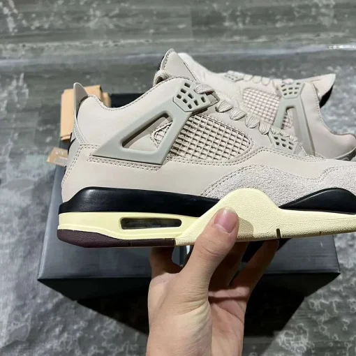 [Premium] A Ma Maniere x AJ 4 Fossil Stone Shoes Sneakers - nk0004139 - Image 12