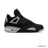 AJ 4 Black Cement Shoes Sneakers - nk0004141