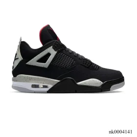 AJ 4 Black Cement Shoes Sneakers - nk0004141