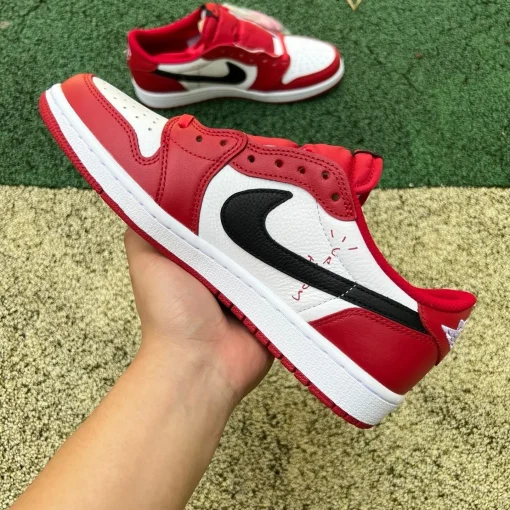 Travis Scott x AJ 1 Low OG Chicago Shoes Sneakers - nk0004155 - Image 7