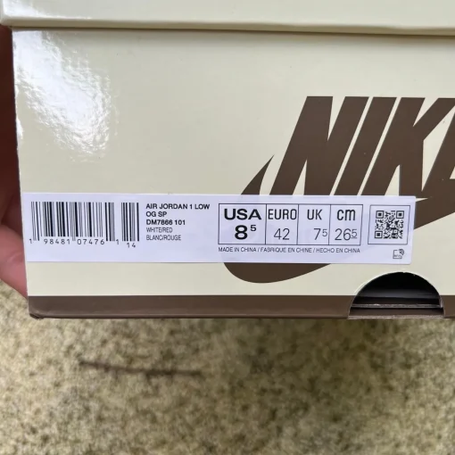 Travis Scott x AJ 1 Low OG Chicago Shoes Sneakers - nk0004155 - Image 18