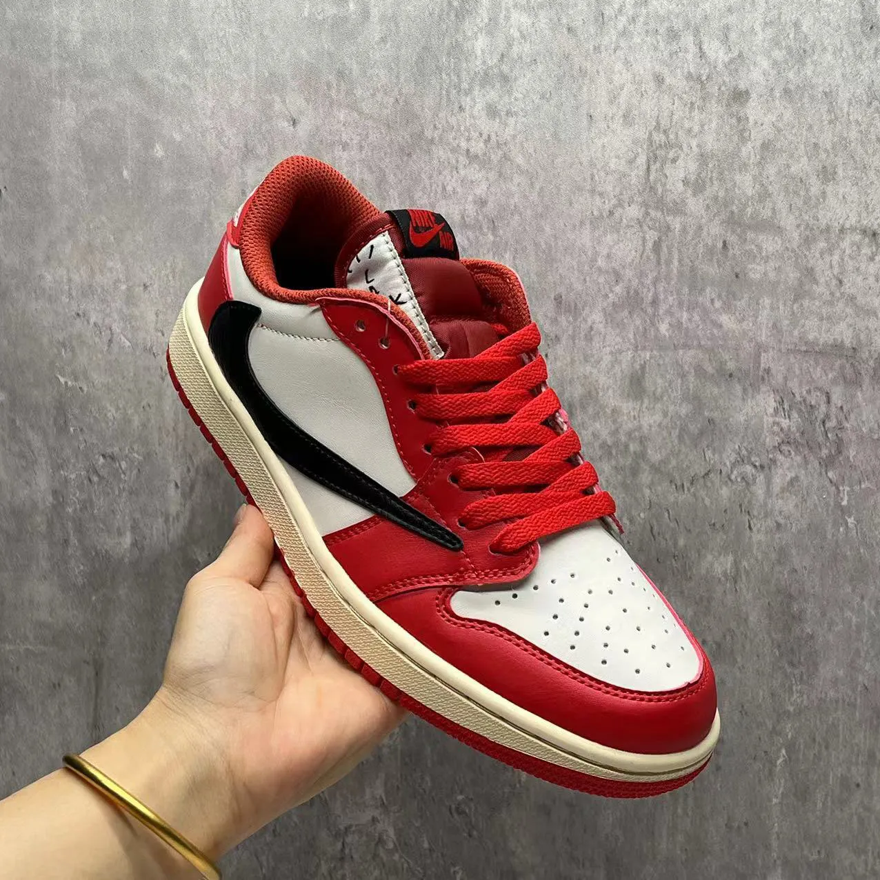 Travis Scott x AJ 1 Low OG Chicago Shoes Sneakers - nk0004155 - Image 5