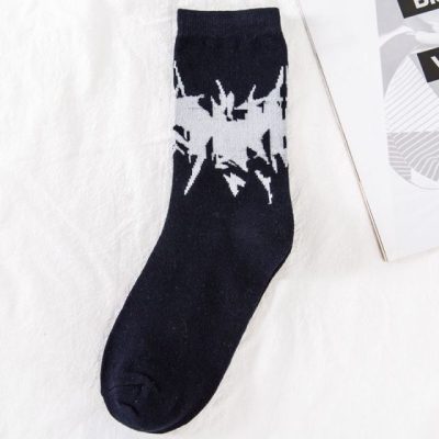 Purple Lightning Basketball Socks Men's - lw1237, 36-44