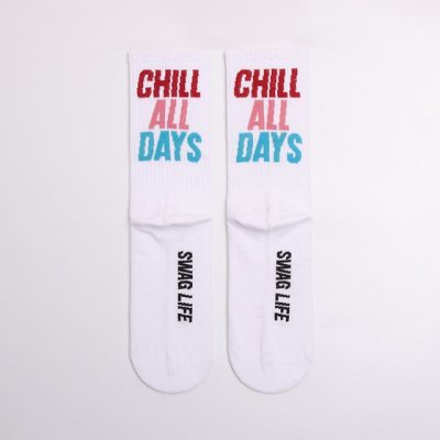 INS Skateboard Chill Socks - pink all, 36-43