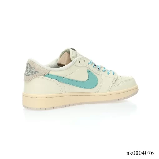 Travis Scott x AJ 1 Low “Tiffany Cream” Custom Shoes Sneakers – nk0004076 - Image 3