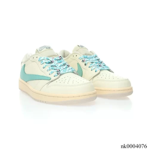 Travis Scott x AJ 1 Low “Tiffany Cream” Custom Shoes Sneakers – nk0004076 - Image 5