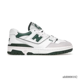 NB 550 White Green Shoes Sneakers - nbl0000182