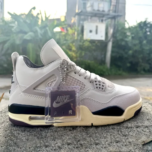 A Ma Maniere x AJ 4 Fossil Stone Shoes Sneakers - nk0004123 - Image 6