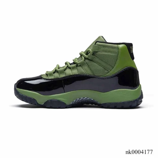 AJ 11 Retro Olive and Black Shoes Sneakers - nk0004177 - Image 2