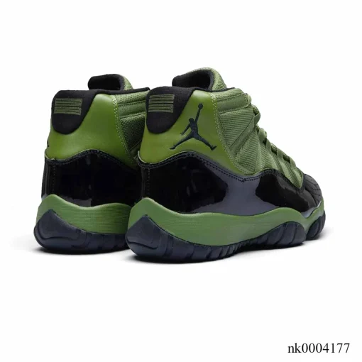 AJ 11 Retro Olive and Black Shoes Sneakers - nk0004177 - Image 4