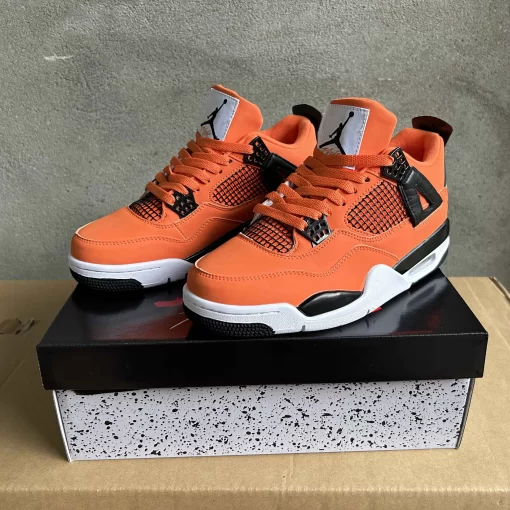 AJ 4 Total Orange Shoes Sneakers - nk0004180 - Image 7