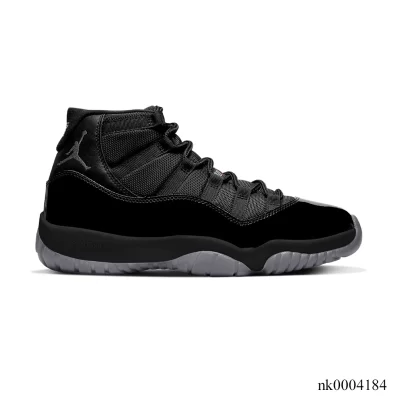 [Premium] AJ 11 Black Red Grey Shoes Sneakers - nk0004184