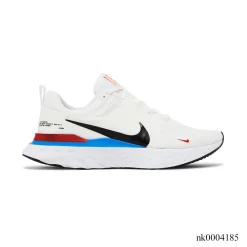React Infinity Run Flyknit 3 White Photo Blue Red Shoes Sneakers - nk0004185
