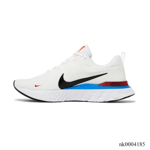 React Infinity Run Flyknit 3 White Photo Blue Red Shoes Sneakers - nk0004185 - Image 2