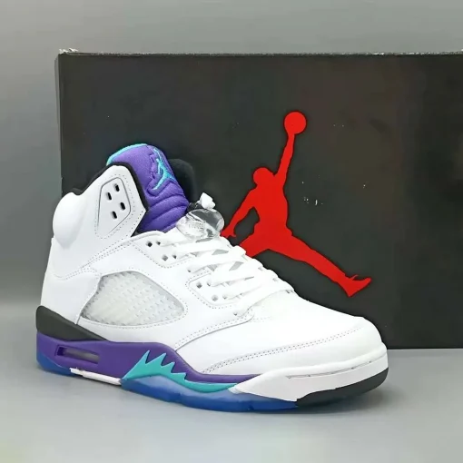 AJ 5 Grape Shoes Sneakers - nk0004187 - Image 10