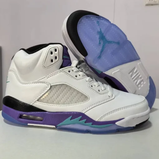 AJ 5 Retro Grape Shoes Sneakers - nk0004187 - Image 7