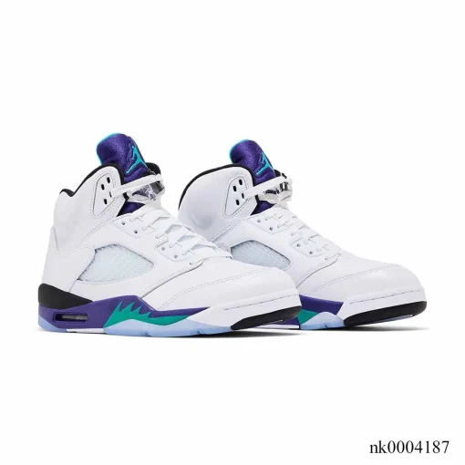 AJ 5 Grape Shoes Sneakers - nk0004187 - Image 3