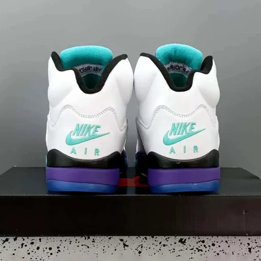AJ 5 Grape Shoes Sneakers - nk0004187 - Image 8