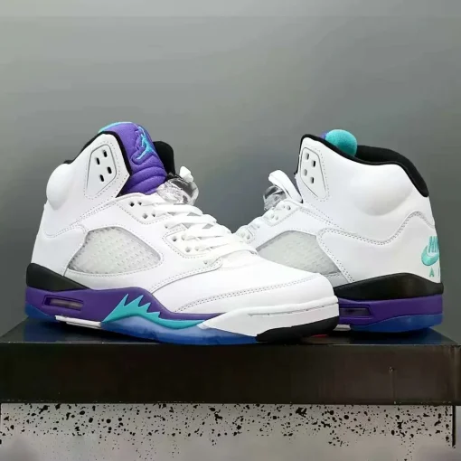 AJ 5 Grape Shoes Sneakers - nk0004187 - Image 6