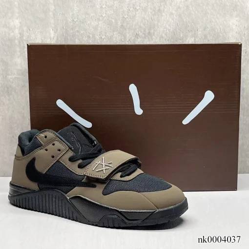 Travis Scott x Jumpman Jack Dark Mocha Shoes Sneakers - nk0004037 - Image 14