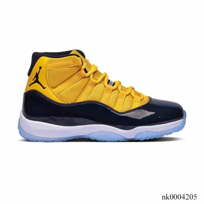 AJ 11 Black Yellow Shoes Sneakers - nk0004205